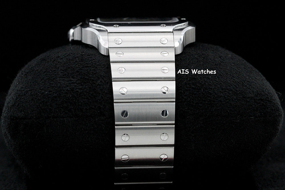 BNIB Cartier Santos De Cartier Large Steel WSSA0030 Blue Dial 39.8MM B&P