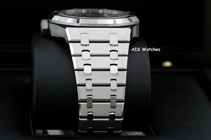 BNIB Audemars Piguet 15510ST.OO.1320ST.07 Royal Oak Black Dial 41MM Box & Paper