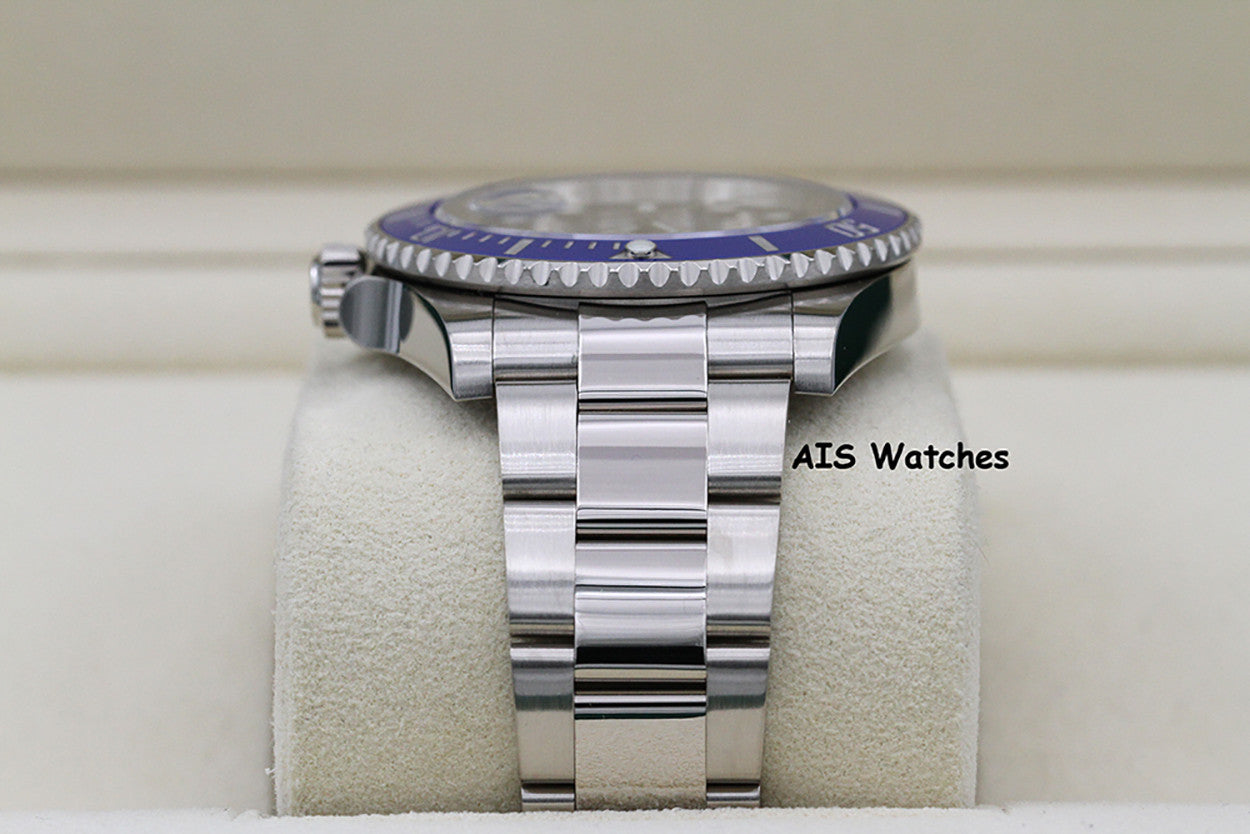 Rolex Submariner Ceramic 126619LB 18K White Gold Blue Bezel B&P