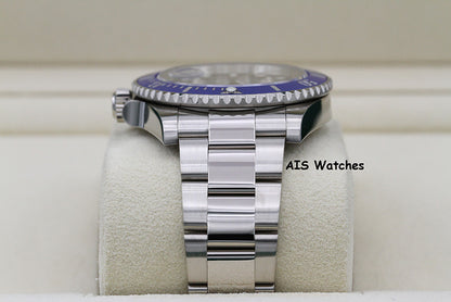 Rolex Submariner Ceramic 126619LB 18K White Gold Blue Bezel B&P