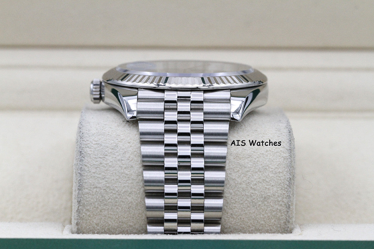Rolex Datejust 41MM 126334 Blue Diamond Dial Jubilee Box & Paper