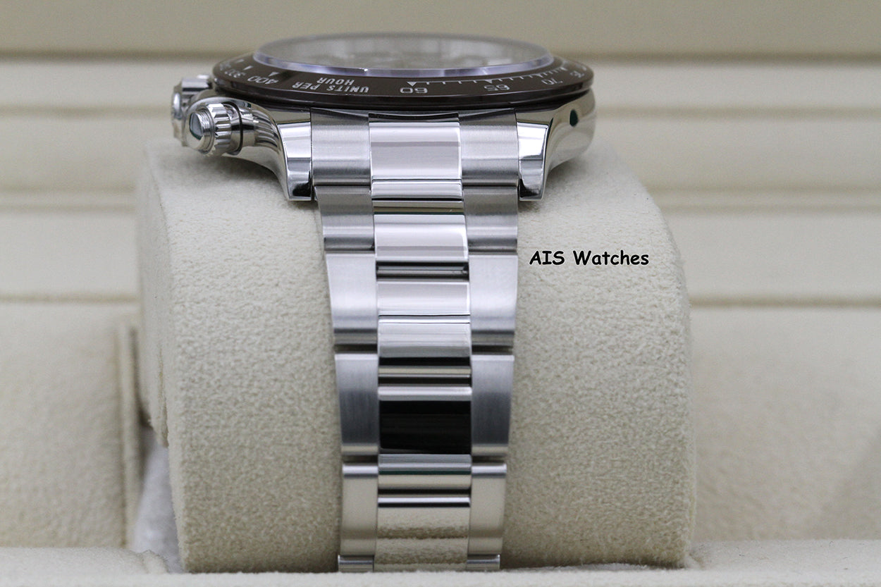 BNIB Rolex 116506 Platinum Daytona Cosmograph Ice Blue Diamond Dial Platona B&P