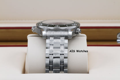 BNIB Omega Seamaster 300M SS 42MM Diver Green Wave Dial 210.30.42.20.10.001 BP