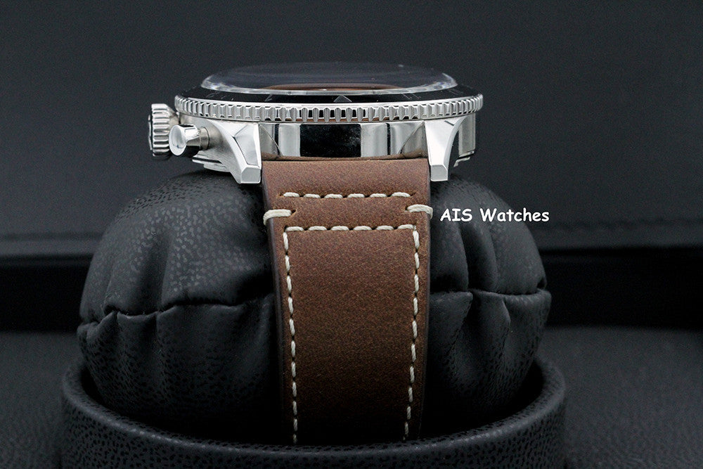 Breitling Super AVI B04 AB04452A1L1X1 Chronograph GMT 46 Curtiss Warhawk B&P