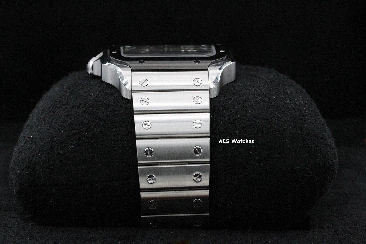 Cartier Santos De Cartier Large Steel WSSA0037 ADLC Grey Dial 41MM Box&Papers