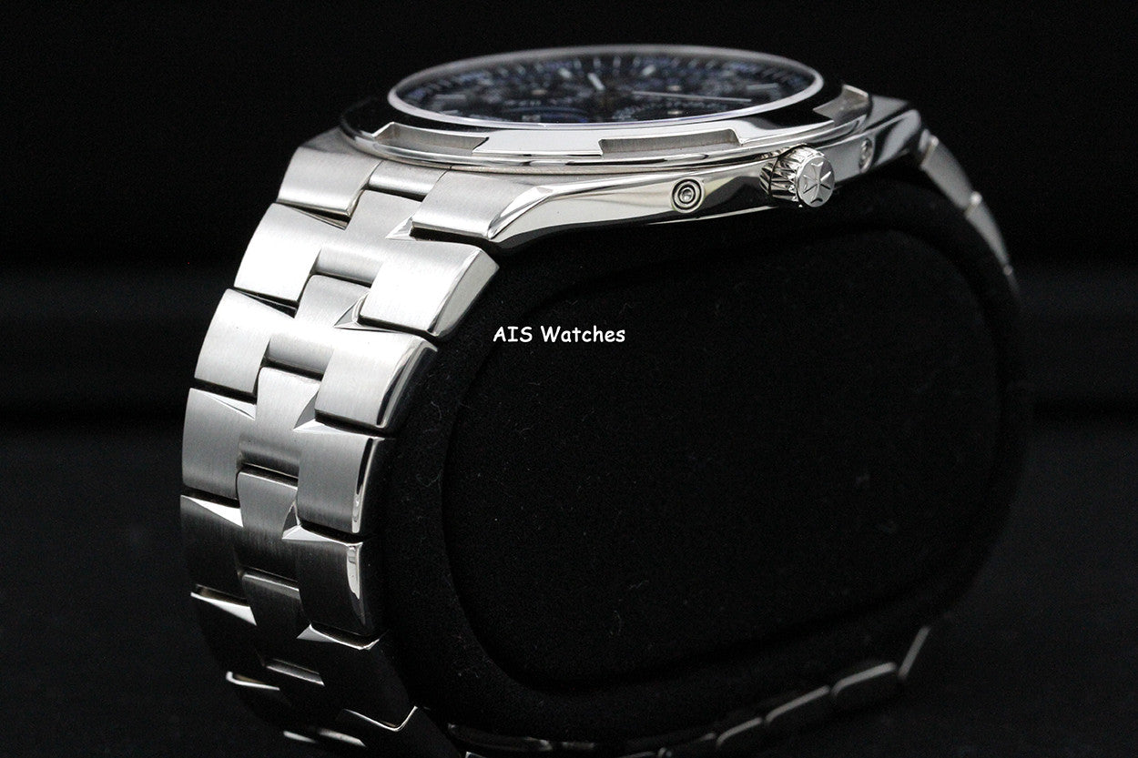Vacheron Constantin Overseas Perpetual Calendar 4300V 18K WG Blue Dial B&P