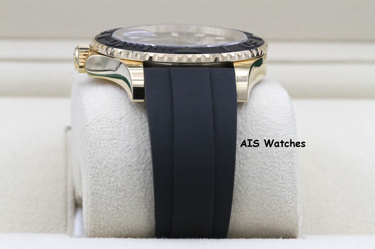 BNIB Rolex Yachtmaster 226658 18K Yellow Gold OysterFlex Strap 42MM Box & Papers