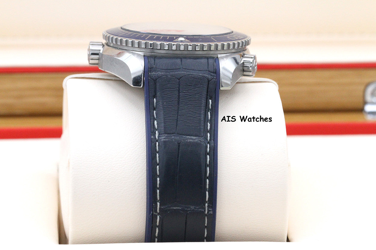 Omega Seamaster Planet Ocean 600M 215.33.40.20.03.001 39.5MM Blue Dial B&P