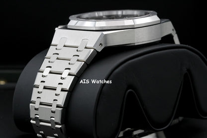 BNIB Audemars Piguet 26240ST 41MM Royal Oak Chronograph Blue Dial B&P