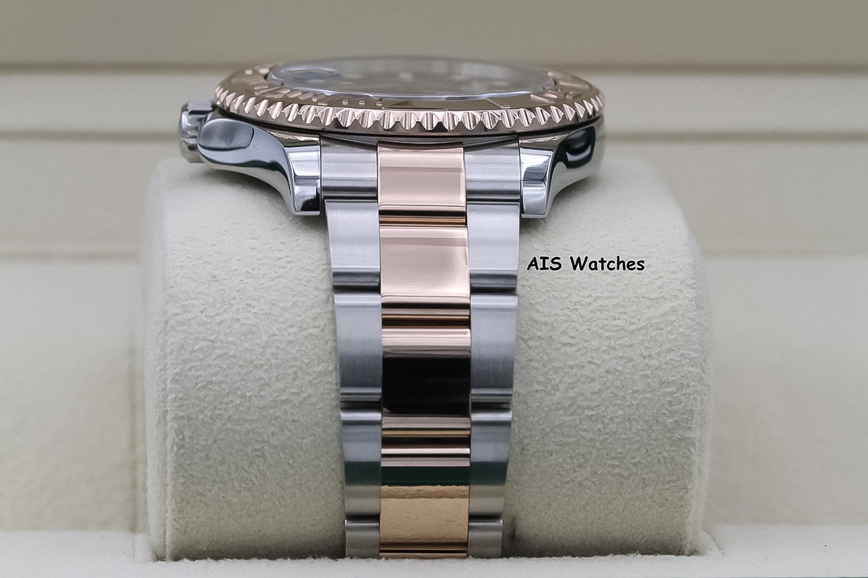 Rolex Yacht-Master 268621 18K Rose Gold / SS 37MM Chocolate Dial Box & Papers