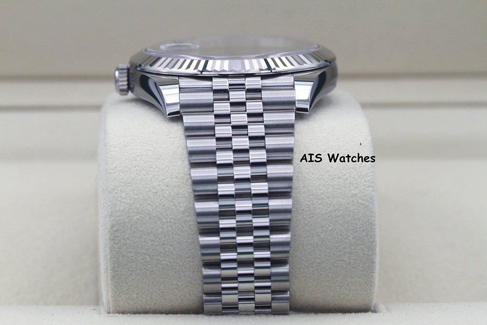 BNIB Rolex Datejust 41MM 126334 Wimbledon Slate Roman Dial Jubilee Box & Paper
