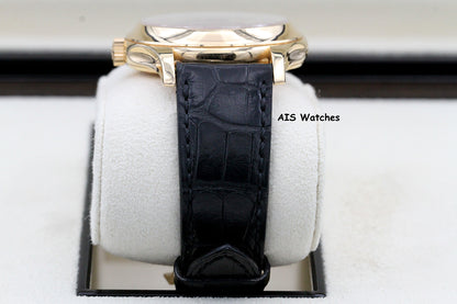 Patek Philippe Annual Calendar 5205R Rose Gold Black Dial Box & Paper