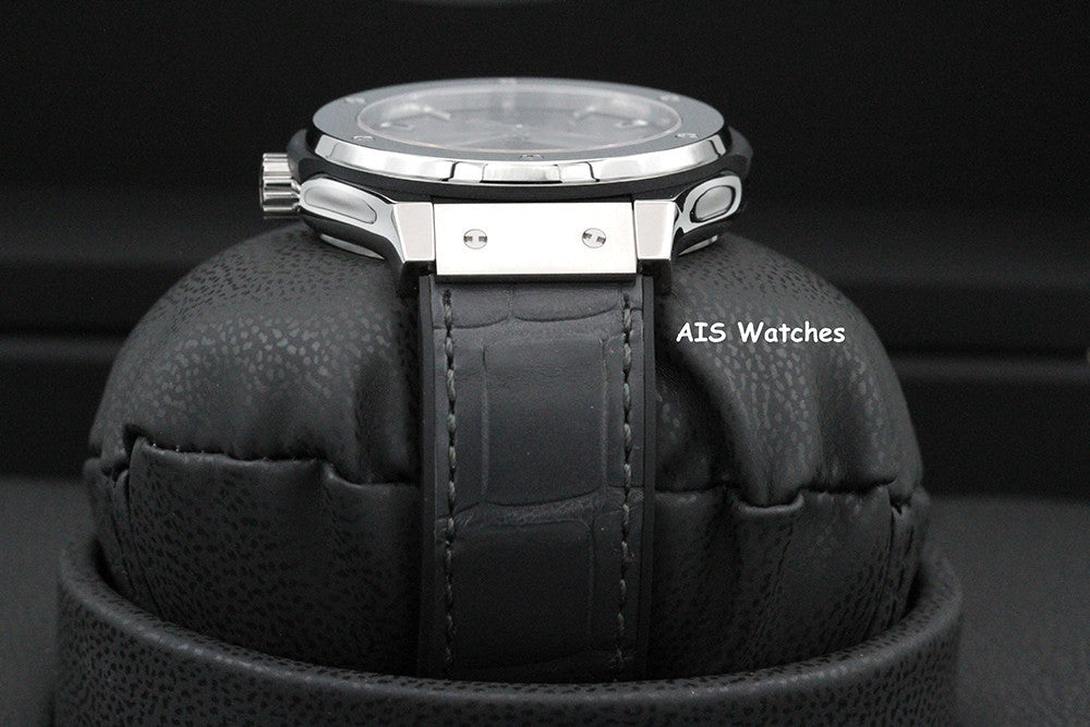 BNIB Hublot Classic Fusion Titanium 565.NX.7071.RX Racing Grey Rhodium Dial 38MM