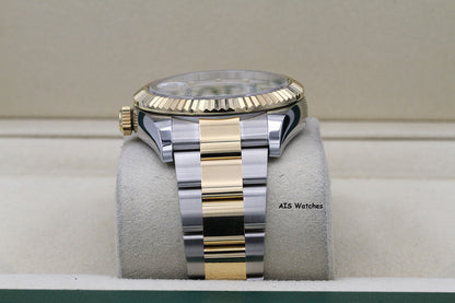 Rolex 326933 Sky-Dweller 18K Yellow Gold / SS Oyster White Dial BP