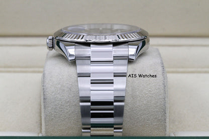Rolex Datejust 41MM 126334 Blue Stick Dial Oyster Box & Papers