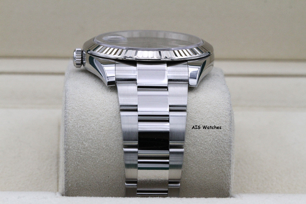 Rolex Datejust 41MM 126334 Wimbledon Slate Roman Dial Oyster 2020 Box & Papers