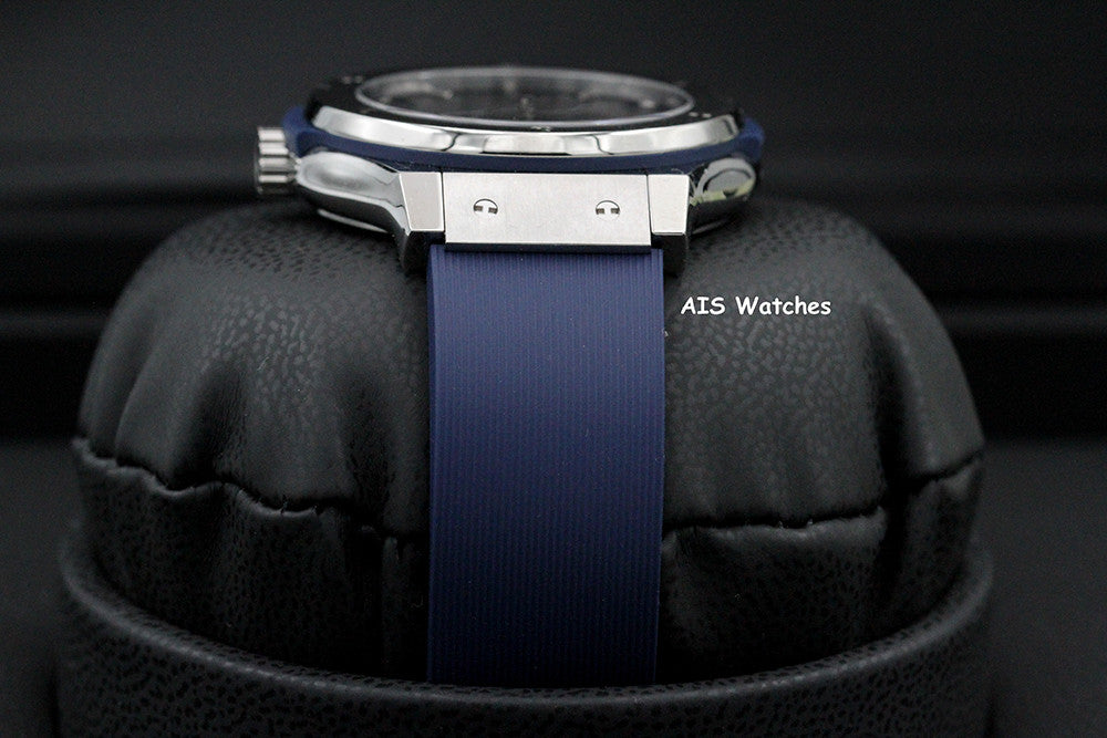 BNIB Hublot Classic Fusion Titanium 565.NX.7170.RX Blue Dial 38MM