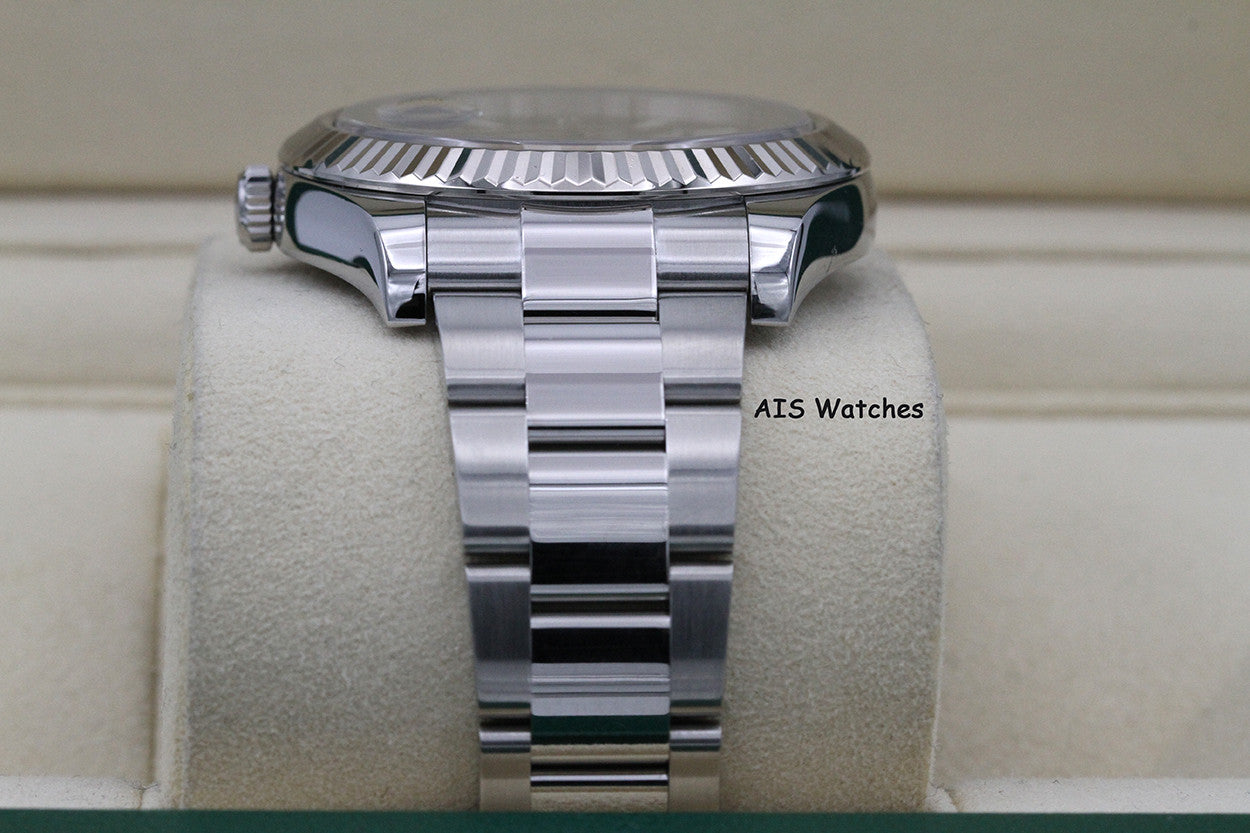 Rolex Datejust II 41MM 116334 Black Stick Dial Stainless Steel Box & Papers