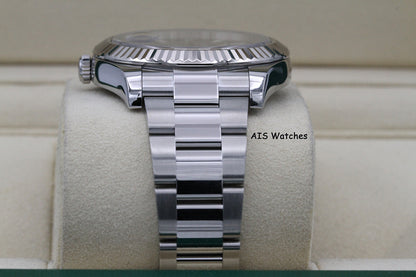 Rolex Datejust II 41MM 116334 Black Stick Dial Stainless Steel Box & Papers