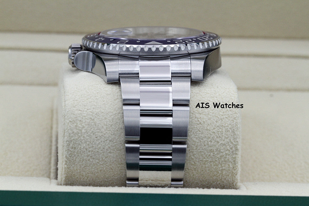 BNIB Rolex GMT Master II 126710BLRO Red Blue Pepsi / Oyster Box & Papers