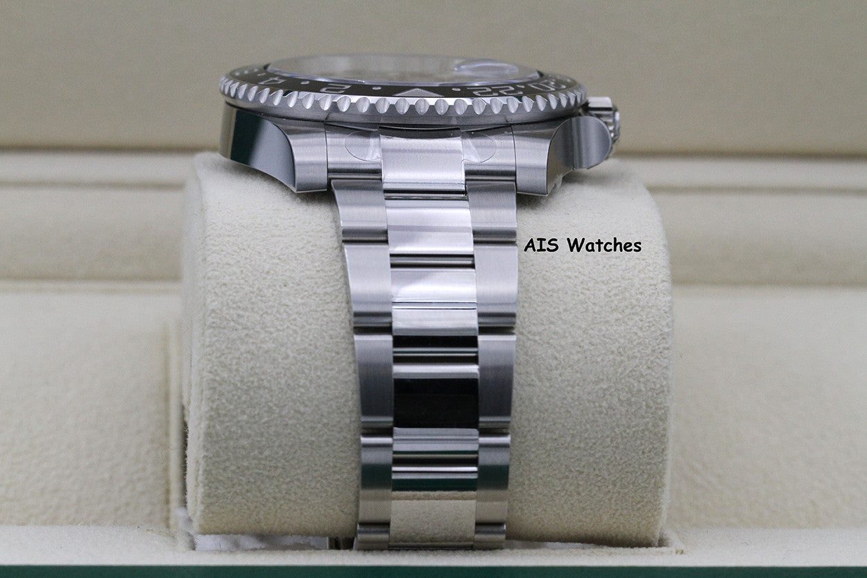 BNIB Rolex GMT Master II 126720VTNR Sprite Lefty Oyster Black / Green B&P