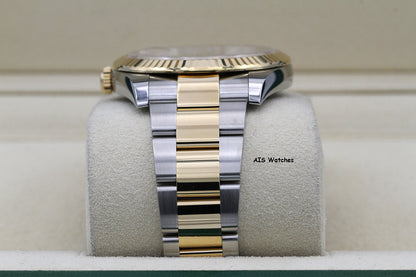 Rolex 126333 DateJust 41MM 18K YG/SS Champagne Stick Dial Oyster Bracelet 2022 Box & Papers