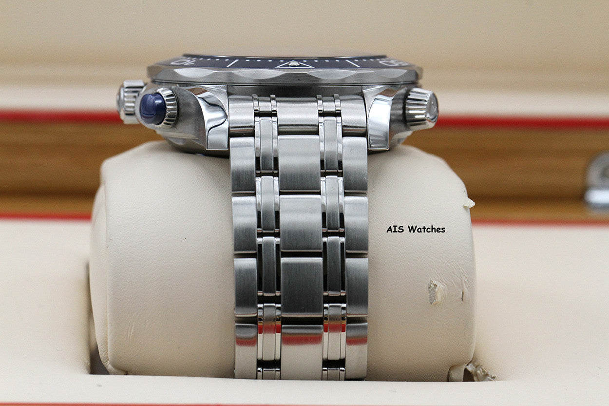 Omega Seamaster Diver 300M 210.30.44.51.03.001 Chronograph Blue Dial 44MM SS BP