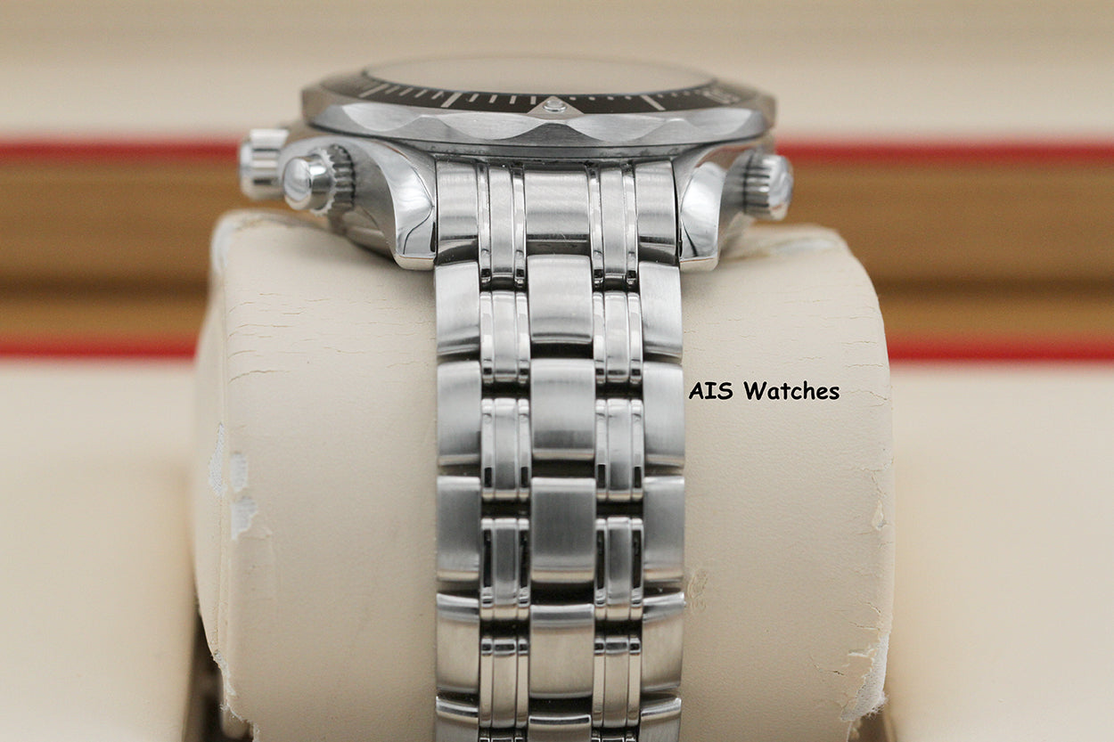 Omega Seamaster Diver 213.30.42.40.01.001 300M Automatic 41.5 Chronograph SS Bracelet B&P
