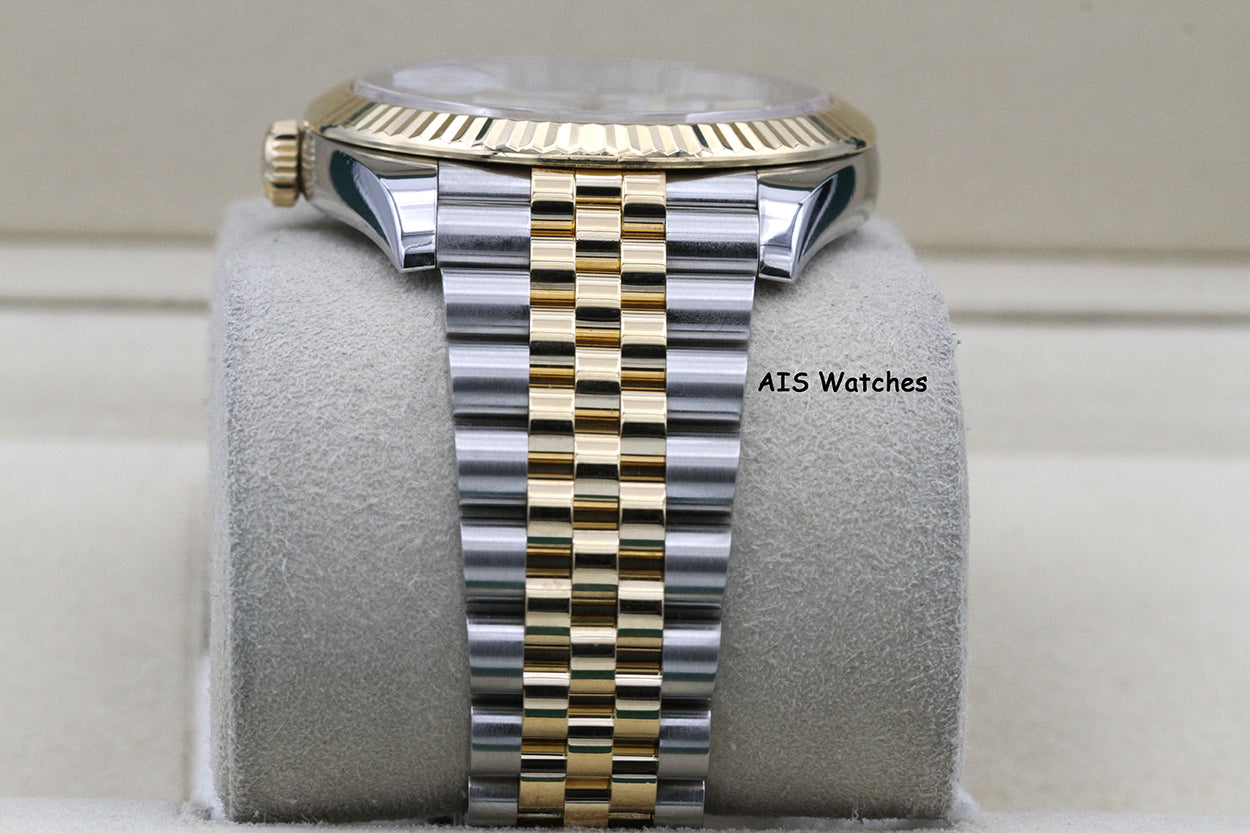 Rolex 126333 DateJust 41MM 18K YG/SS White Stick Dial Jubilee 2020 B&P