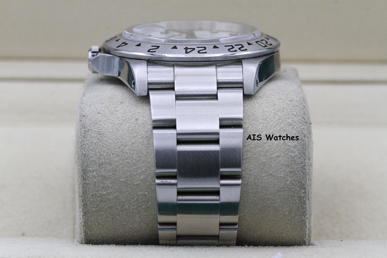 Rolex Explorer II 16570 Polar White Dial 40MM A Serial Box & Papers