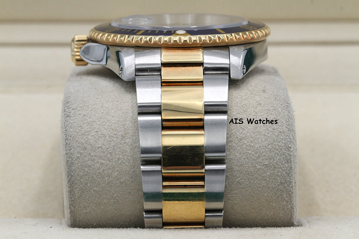 Rolex Submariner 16613 U Serial Blue Dial Box & Papers + RSC Card