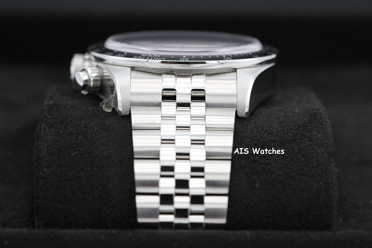 Tudor 79360N Black Bay Chronograph 41MM Pink Dial SS Jubilee Bracelet B&P