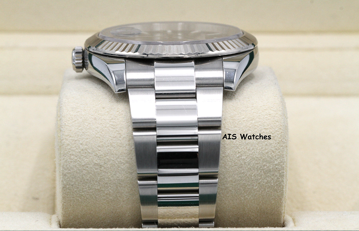 Rolex Datejust 41MM 126334 Black Stick Dial Oyster 2018 Box & Papers