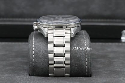 Omega Speedmaster CK2998 Blue SS Bracelet / Leather 311.33.40.30.02.001 Box&Papers