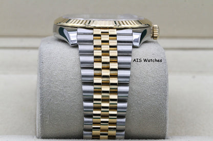 Rolex 126333 DateJust 41MM 18K YG/SS Black Stick Dial Jubilee Bracelet 2021 B&P