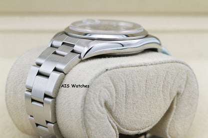 Rolex 15200 Oyster Perpetual 36 MM Arabic Blue Dial Y Serial Box & Papers