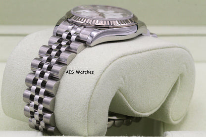 Rolex Ladies DateJust 178274 White Roman Dial 31MM Jubilee B&P