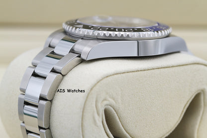 BNIB Rolex GMT Master II 126710BLNR Batman Oyster Bracelet Ceramic Bezel BP