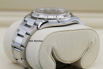 Rolex Datejust 36MM 126234 Oyster Black Stick Dial Stainless Steel B&P