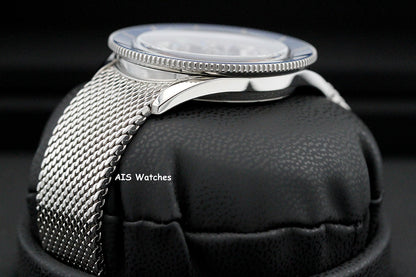 Breitling SuperOcean Heritage '57 A103702A1C1A1 Blue Rainbow Mesh Bracelet SS 42MM B&P