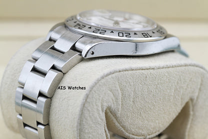 Rolex Explorer II 16570 Polar White Dial 40MM K Serial Box & Papers