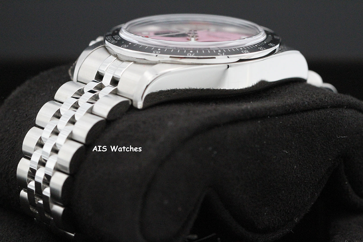 Tudor 79360N Black Bay Chronograph 41MM Pink Dial SS Jubilee Bracelet B&P