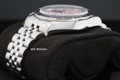 Tudor 79360N Black Bay Chronograph 41MM Pink Dial SS Jubilee Bracelet B&P