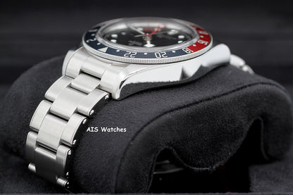 Tudor 79830RB Black Bay GMT Pepsi Stainless Steel Bracelet Box & Paper