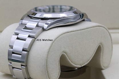 BNIB Rolex Datejust 41MM 126300 Blue Roman Dial Oyster Bracelet B&P