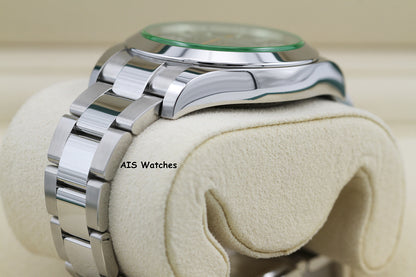 Rolex Milgauss Z-BLUE 116400GV Green Crystal Blue Dial 2023 Box & Papers