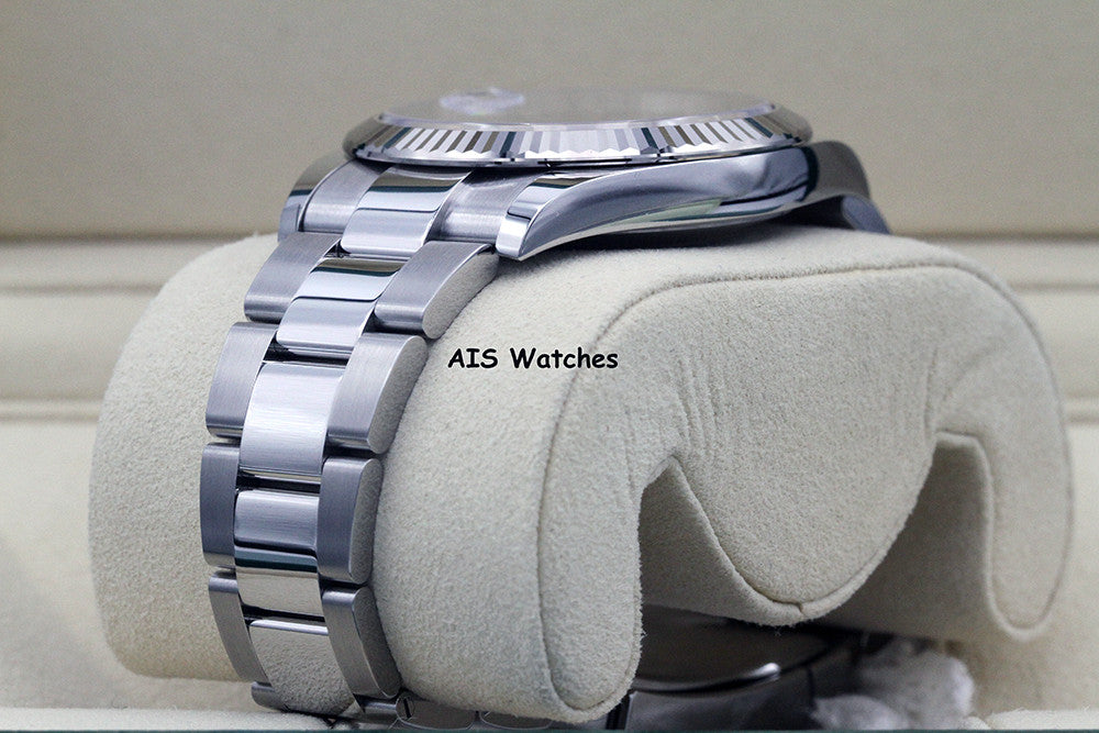 BNIB Rolex Datejust 41MM 126334 Silver Stick Dial Oyster Box & Papers