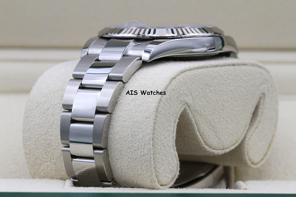 BNIB Rolex Datejust 41MM 126334 Wimbledon Slate Roman Dial Oyster Box & Papers