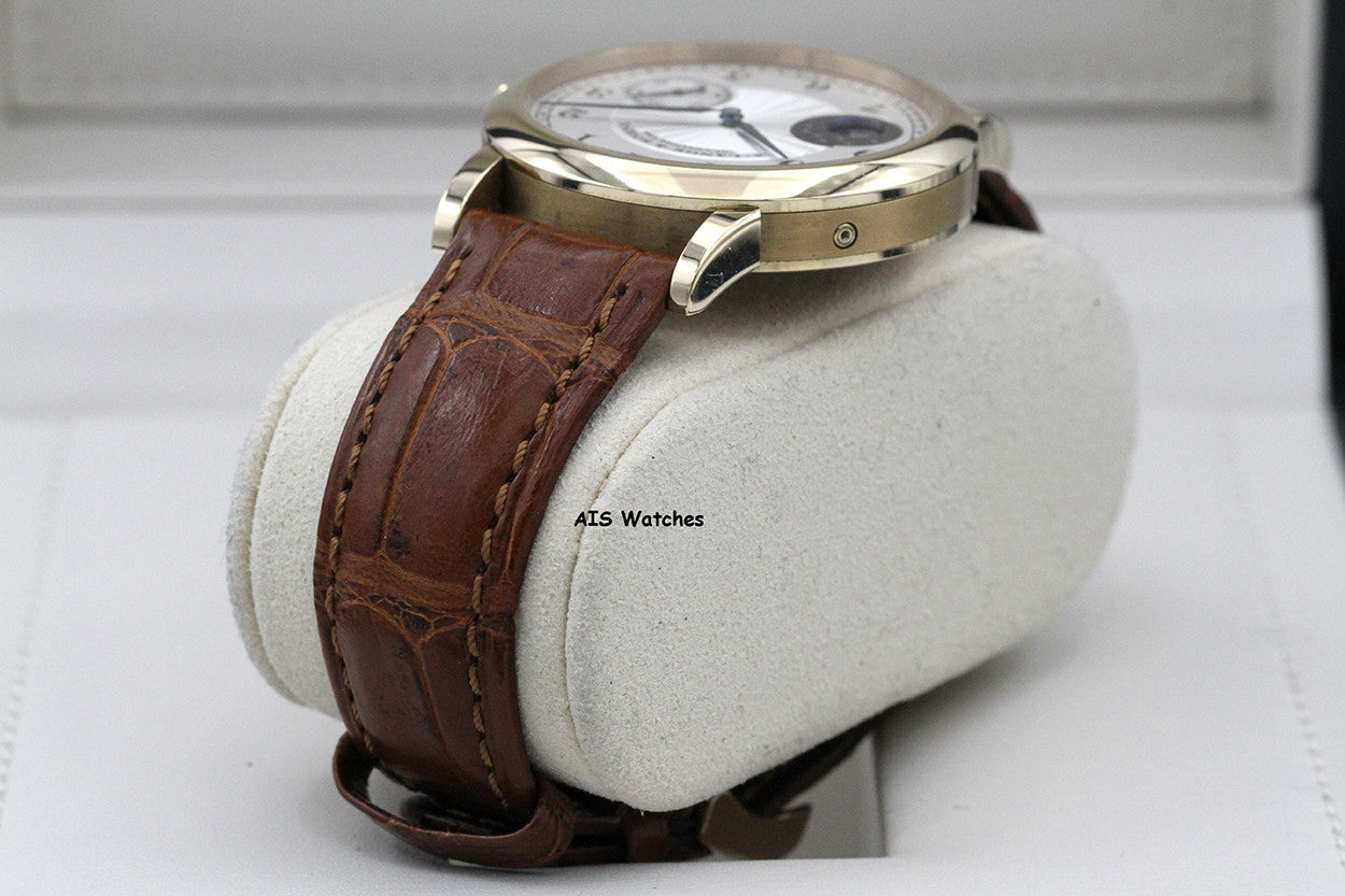 A. Lange & Sohne 1815 Moonphase F.A. Lange Homage 212.050 18K Gold 37.40MM Box & Papers