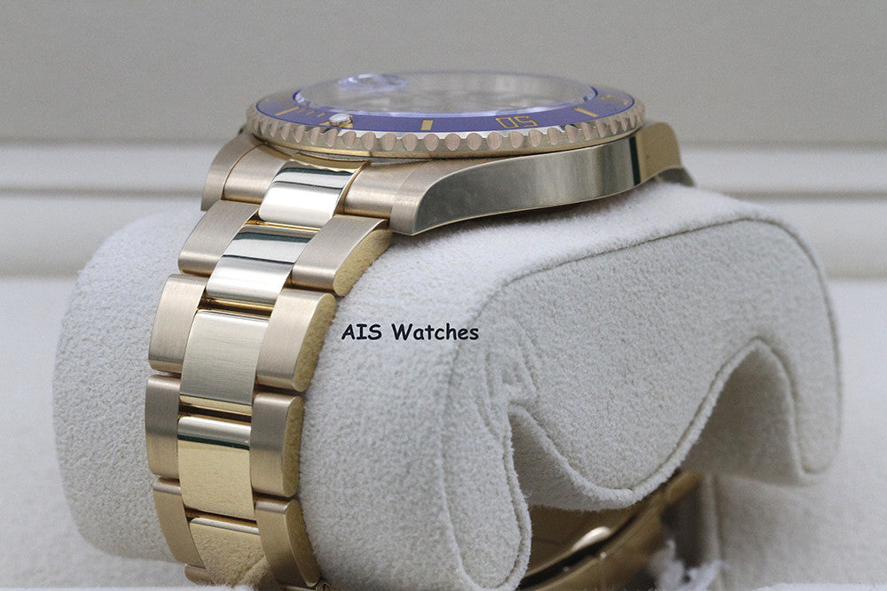 BNIB Rolex Submariner Ceramic 126618LB 41MM 18K Yellow Gold Sunburst Blue Dial Box & Papers
